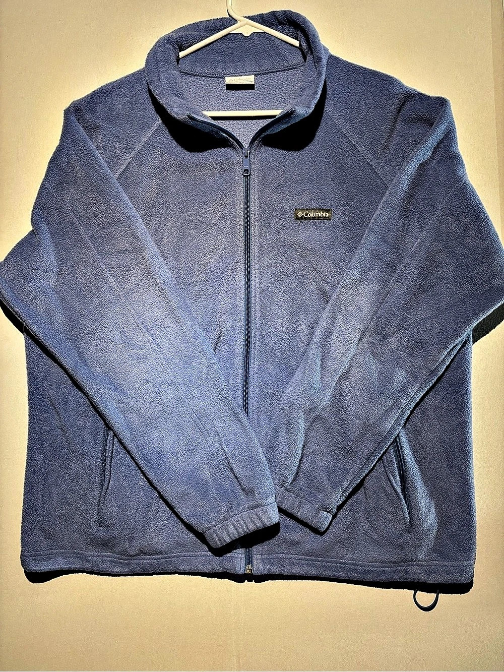 Columbia Women's Benton Springs Full Zip Fleece Jacket Slate Blue Plus Size 3X